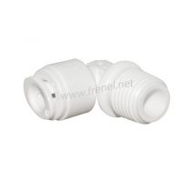 Коляно нипел 3/8″M x 1/4″QC шлаух