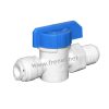 Сферичен кран PVC 1/4″M x 1/4″QC шлаух